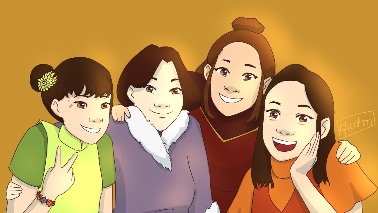 avatar: the last air bender art style